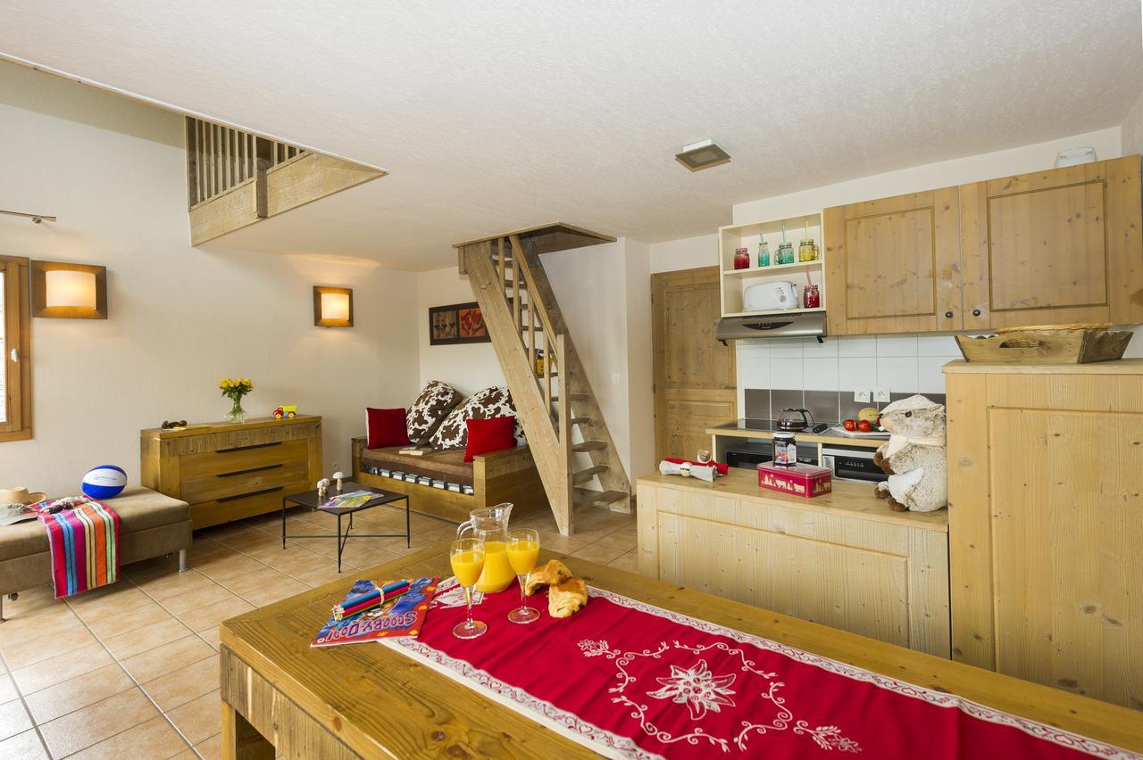Residence Goelia Les Chalets De Wengen La Plagne Exteriör bild